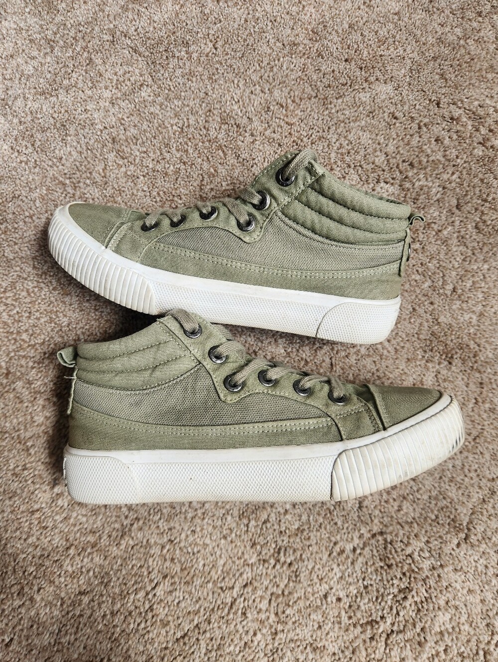 Blowfish Olive Green Sneakers Size 8